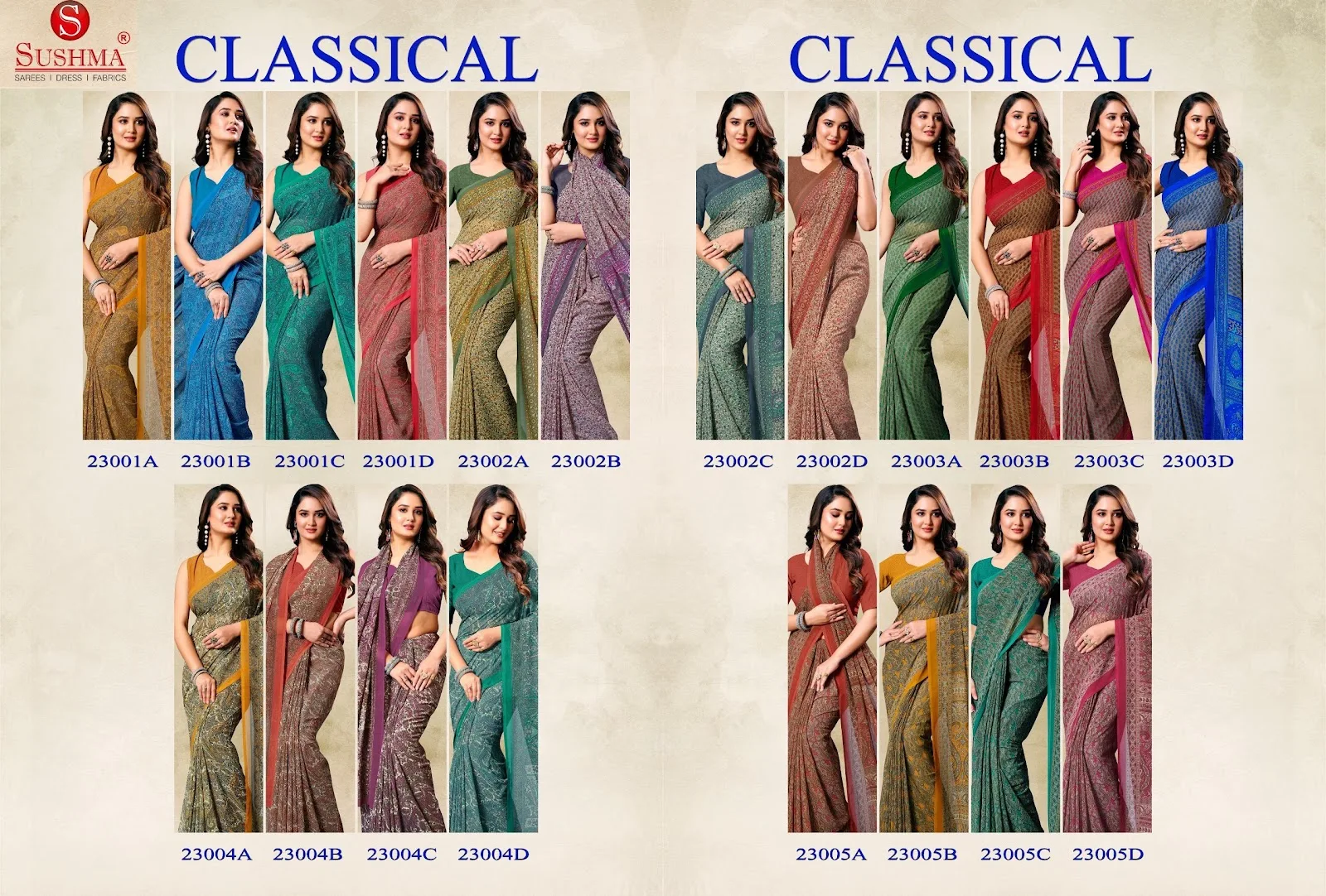 Classical Sushma Weightless Sarees
