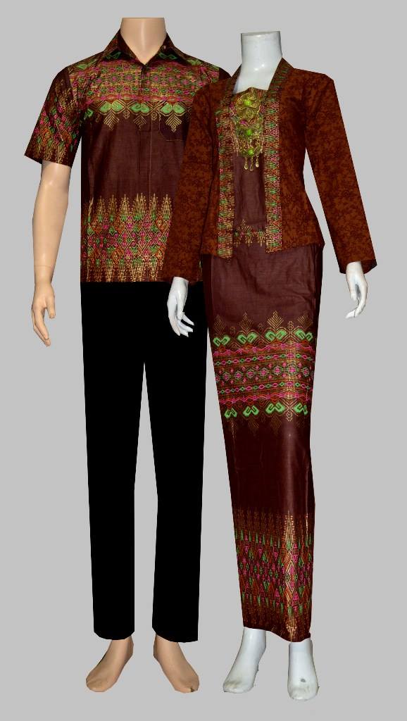 Baju Batik Gamis Sarimbit Atas Bawah - Batik Bagoes Solo