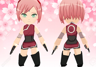 Sakura Naruto Skin AOTTG