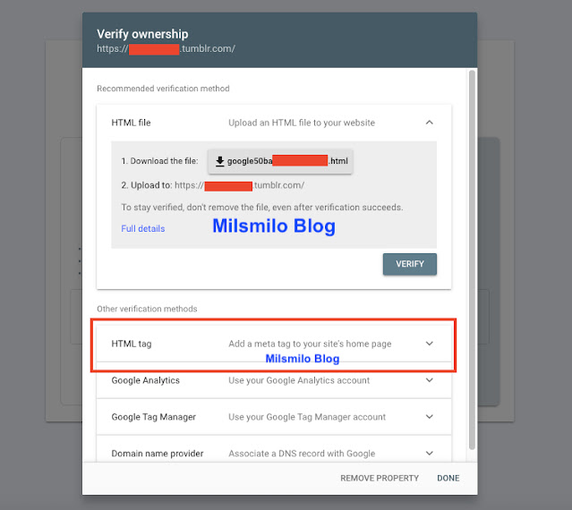 cara submit blog tumblr ke google, cara submit sitemap tumblr ke google search console, cara indeks artikel tumblr ke google, cara verifikasi blog tumblr di google search console