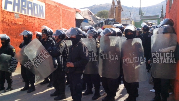 Policías en Edomex podrán disparar en manifestaciones civiles