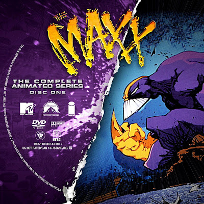 Label DVD The Maxx The Complete Animated Series D1 a D2