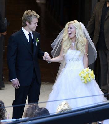 Heidi Montag's Wedding Dress By Monique Lhuillier