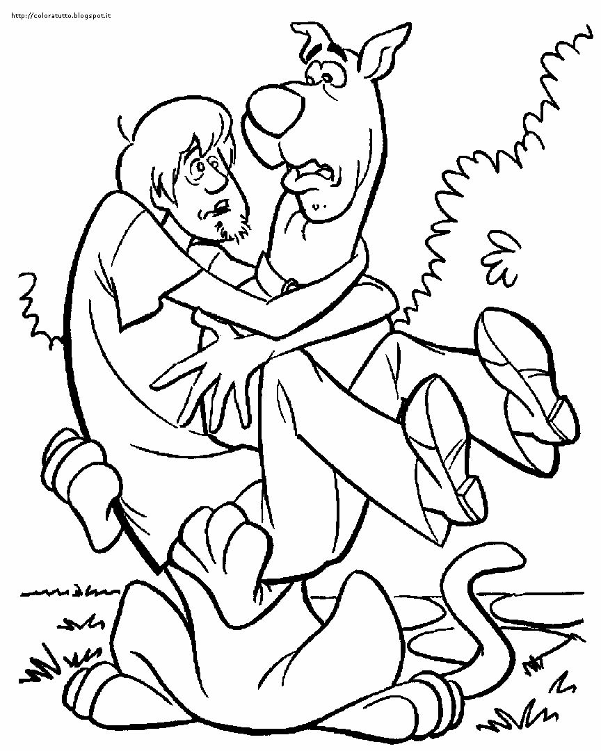 Scooby Doo coloring page