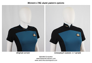 Star Trek TNG Women's Skant Sewing Pattern