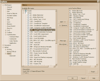 Active file filters