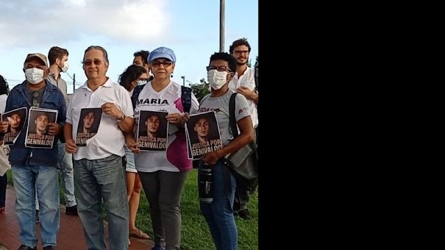 Entidades sindicais e estudantes realizam protesto por justiça pela morte de Genivaldo