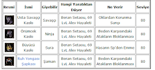 Metin2 80 Lvl İtemler