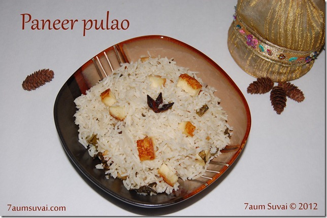 Paneer pulao