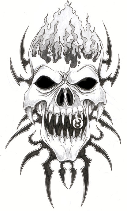 Tribal Skull Tattoo Designs The Next Most Favored Tattoo in Both Men and