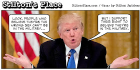 stilton’s place, stilton, political, humor, conservative, cartoons, jokes, hope n’ change, trump, transsexuals, military, tweet