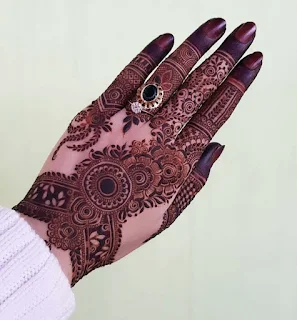 Wedding mehndi design