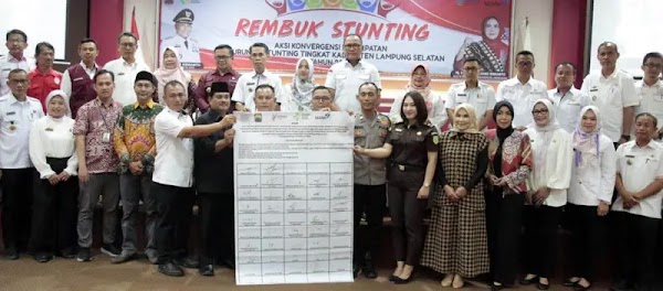 Pemkab Lamsel Targetkan Wilayah Zero Stunting