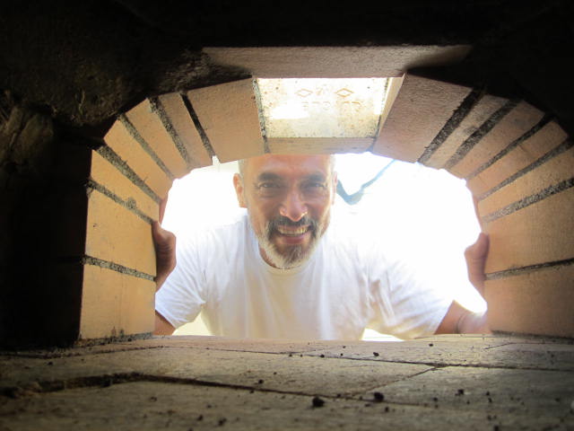 wood burning brick oven plans