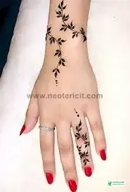 Small Kids Hand Mehndi Designs - Small Girls Mehndi Designs - Small Kids Mehndi Designs 2023 - chotoder mehndi design - NeotericIT.com - Image no 19