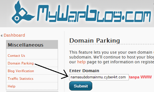 Subdomain Gratis Cyber4rt.com