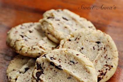   Cardamom-Orange Dark Chocolate Chunk Butter Cookies