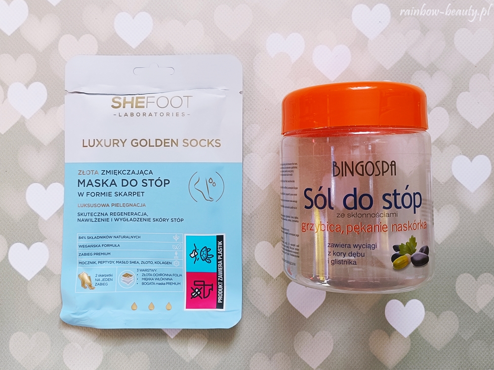 shefoot luxury golden socks bingospa sól