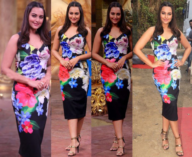 Sonakshi Sinha On Comedy Nights Bachao Sets