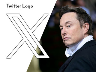 Logo Twitter terbaru X