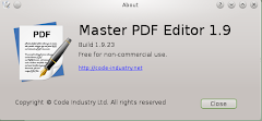 Edit PDF dengan Master PDF Editor di Linux