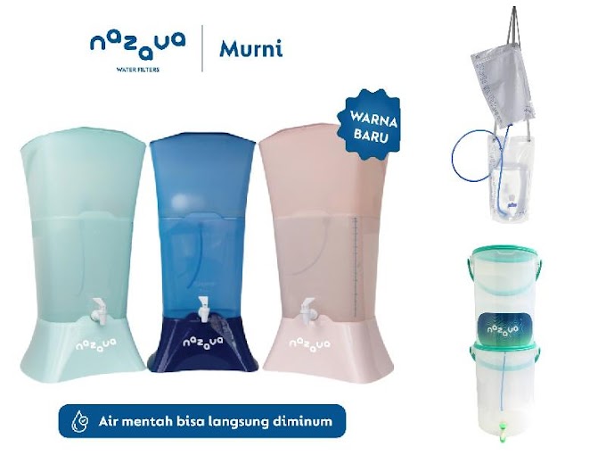 Filter Air Minum Portable Nazava, Praktis dan Hemat untuk Mendapat Air Layak Minum (Info & Review)