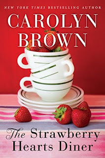 romance novel covers, contemporary romance, The Strawberry Hearts Diner by Carolyn Brown