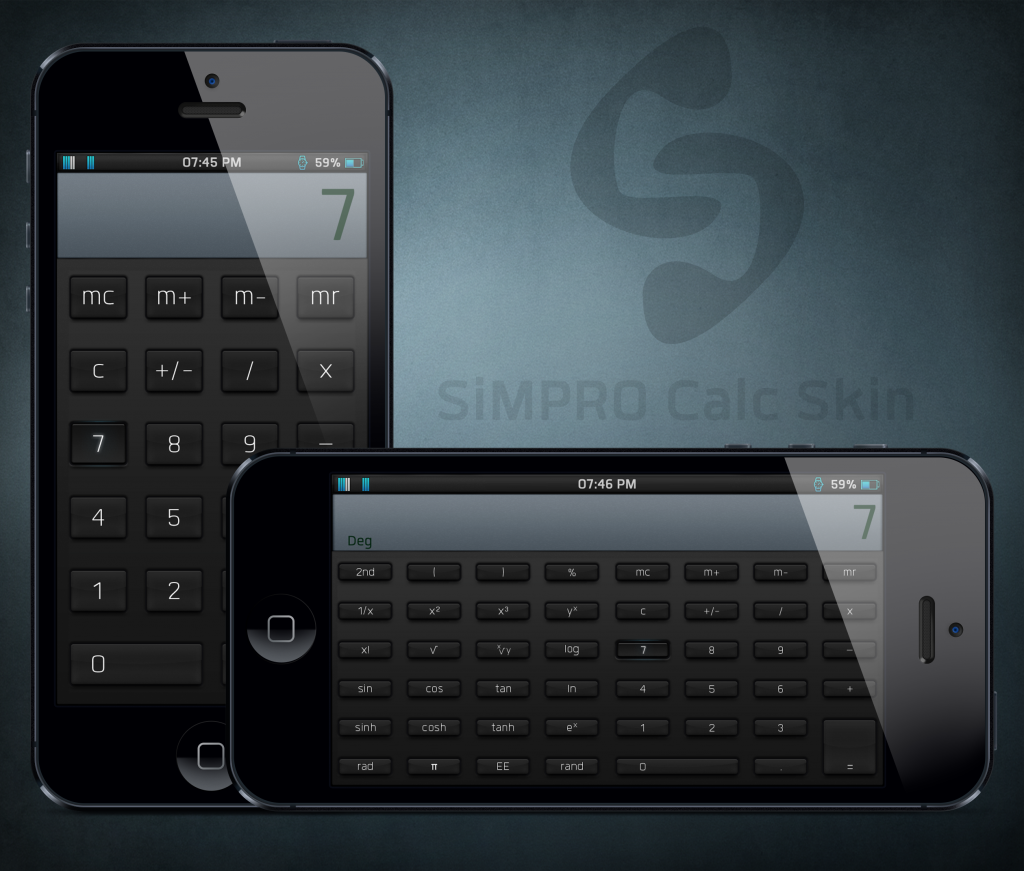 Keep it SiMPRO. New iPhone Theme from @JokerG7 ~ Junes Graphics