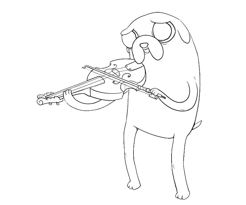 printable-jake-the-dog-music-coloring-pages