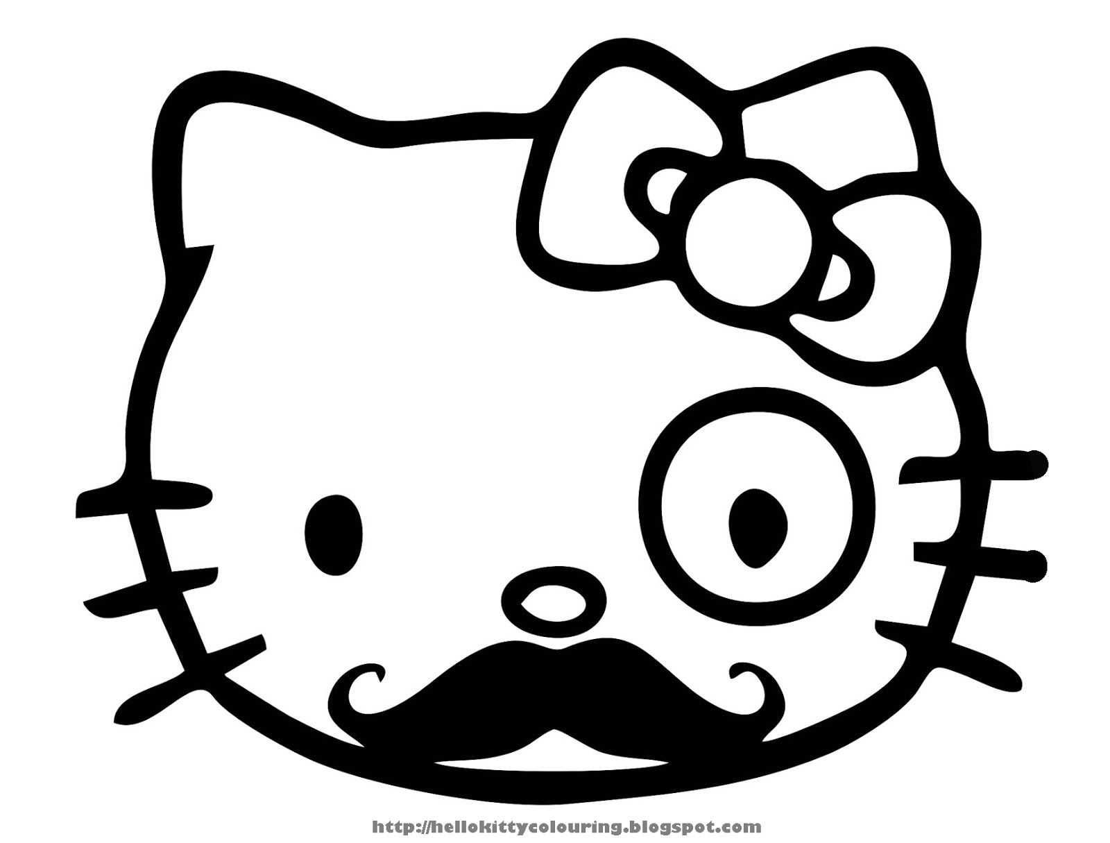 iHELLO KITTY COLORINGi PAGES