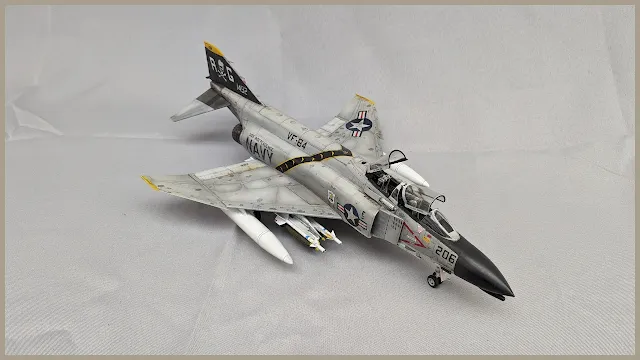 Maquette du F-4B Phantom II d'Eduard au 1/48.