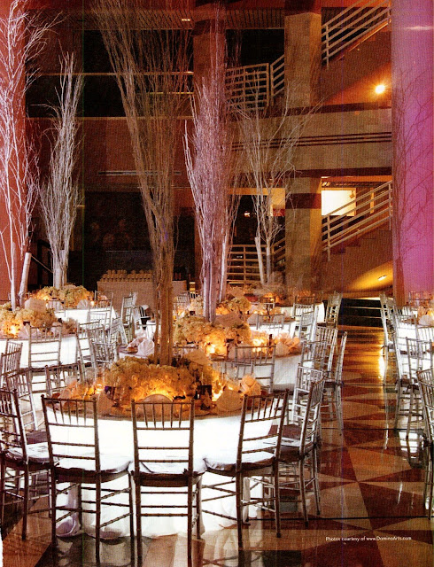 Winter Wedding Reception Centerpieces Ideas