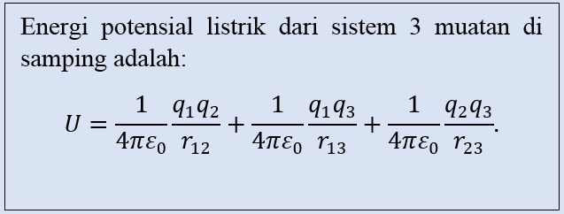 Energi Potensial dan Potensial Listrik