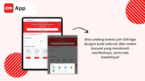 Undang teman dengan referral