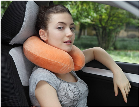 Kelebihan Inflatable Travel Pillow Bantal Angin Untuk Leher Harga Grosir