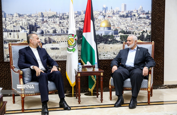 O que os terroristas estão tramando? Ministro das Relações Exteriores iraniano se reúne com líder do Hamas