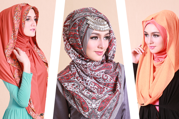 Model hijab pashmina untuk lebaran