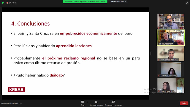 Webinar de Kreab analizó perspectivas políticas,