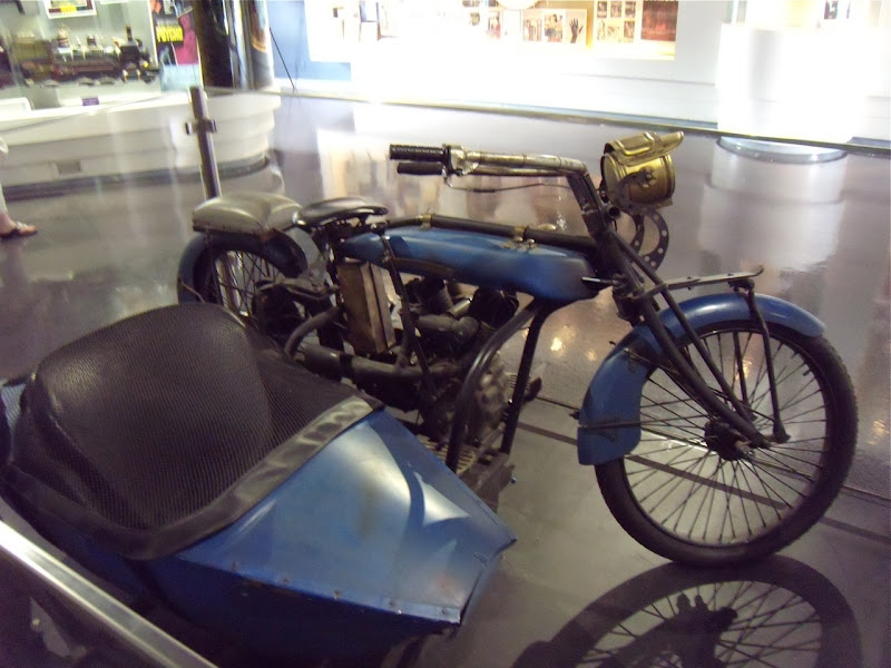 Leatherheads motorcycle and sidecar movie replica