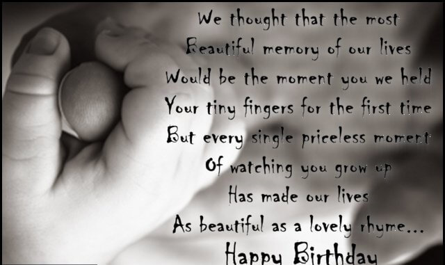 happy birthday wishes,quotes for daughter rhyme