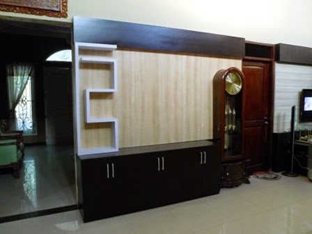  Rak  TV  Background Dinding  Untuk Rumah