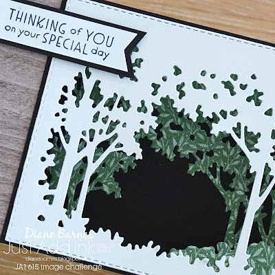 Handmade neutral masculine card using Stampin Up Grove & rectangle dies and Inspired Thoughts stamp set. Card by Di Barnes - Independent Demonstrator in Sydney Australia - stampinupcards - colourmehappy - 2022-23 annual catalogue - cards for guys