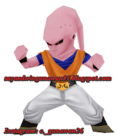 Papercraft Buu Gohan Chibi