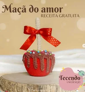 PATRON GRATIS MANZANA DE CARAMELO AMIGURUMI 75029