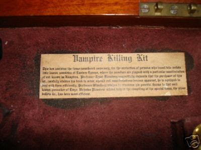 Vampire Killing Kit Seen On www.coolpicturegallery.net