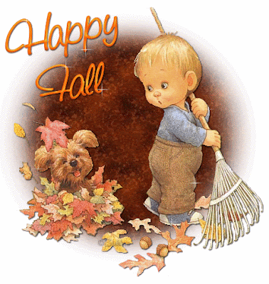 Animated gif image of happy fall