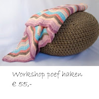 Workshop poef haken