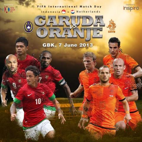 Harga Tiket Timnas Indonesia Vs Belanda 7 Juni 2013