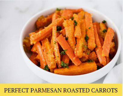 Perfect parmesan roasted carrots