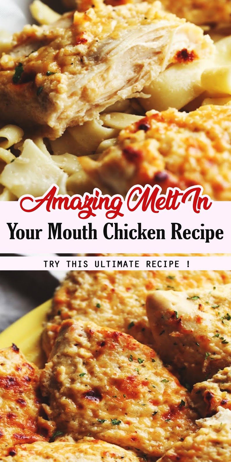Amazing Melt In Your Mouth Chicken Recipe - 3 SECONDS